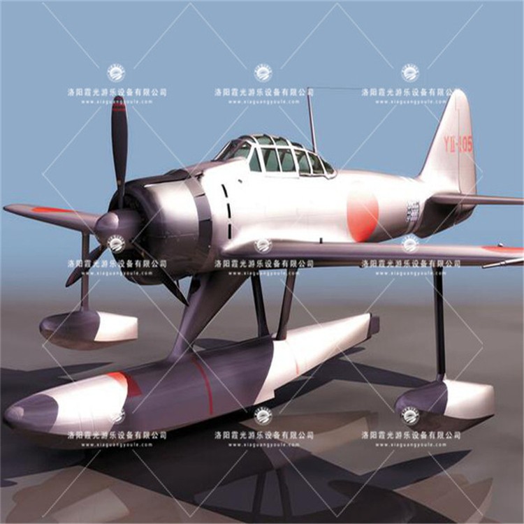 泾川3D模型飞机气模
